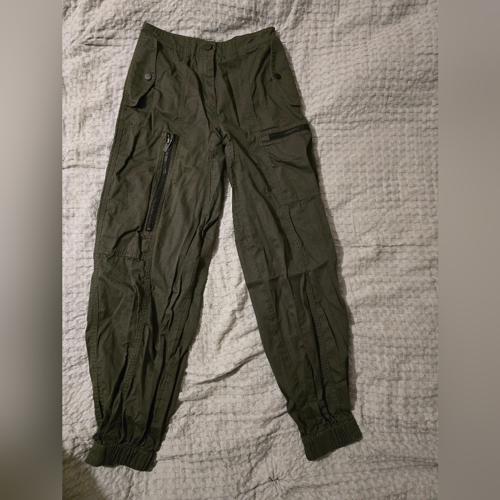 Alexander Mcqueen Genesis II Cotton Twill Cargo Pants - Picture 9 of 12